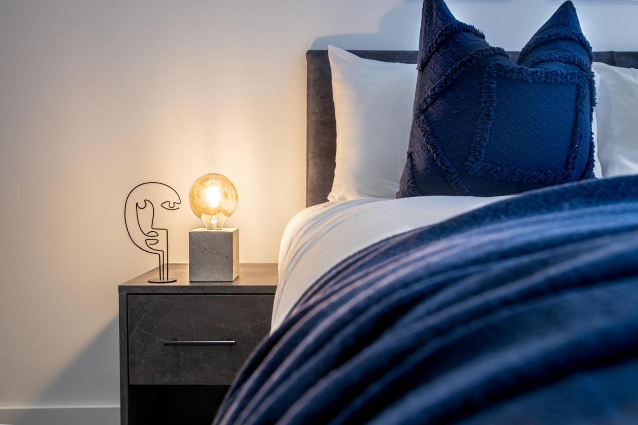 Modern Luxe 1 & 2 Bed Apts Near Granby Plaza By Sojo Stay Leicester Exterior foto